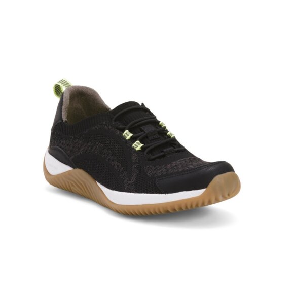 RYKA Black Wide Width Echo Sky Slip On Sneakers